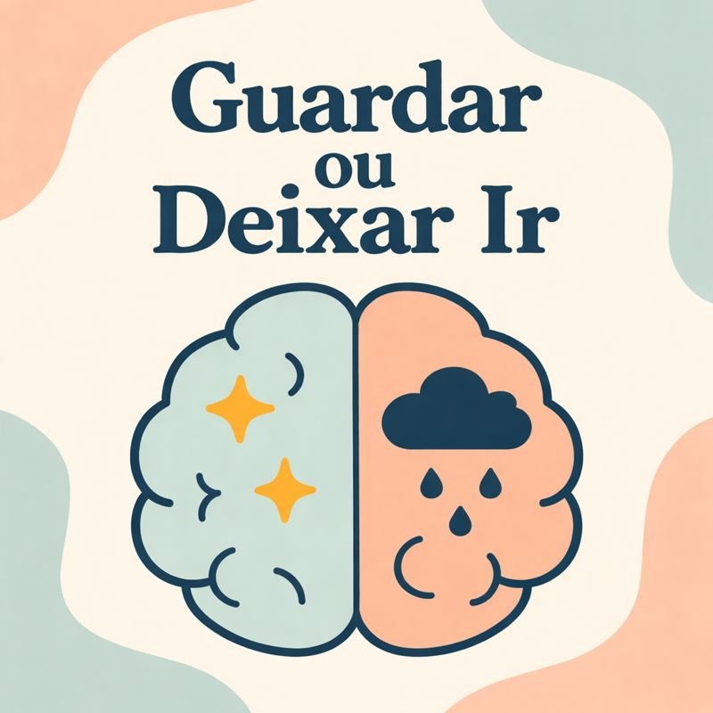 Capa do Guardar ou Deixar Ir